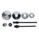 Brilliant Tools Kit utensile silent block, per VW Polo 9N, 8pz.-4