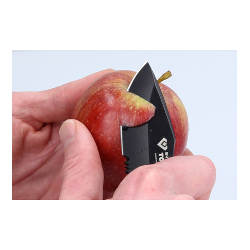 Brilliant Tools Klapmes met vergrendeling en tas