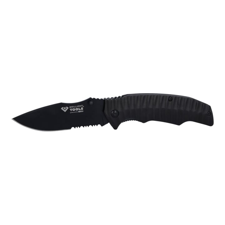 Brilliant Tools Klappmesser mit Arretierung  und Tasche