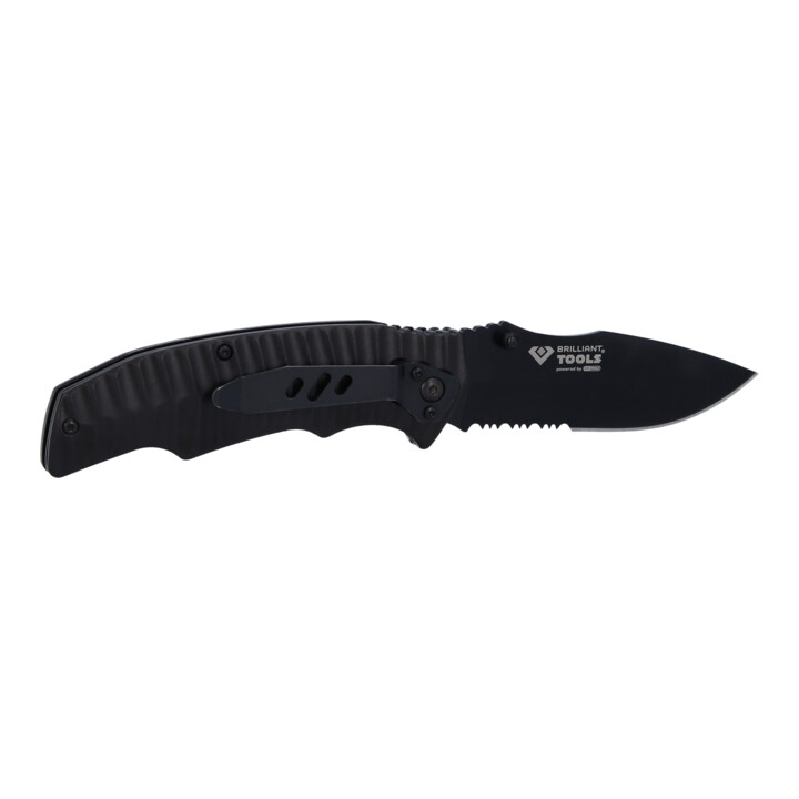 Brilliant Tools Klappmesser mit Arretierung  und Tasche