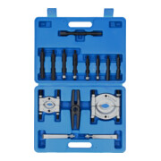 Brilliant Tools Kogellagertrekkerset met mes, 10-dlg-4