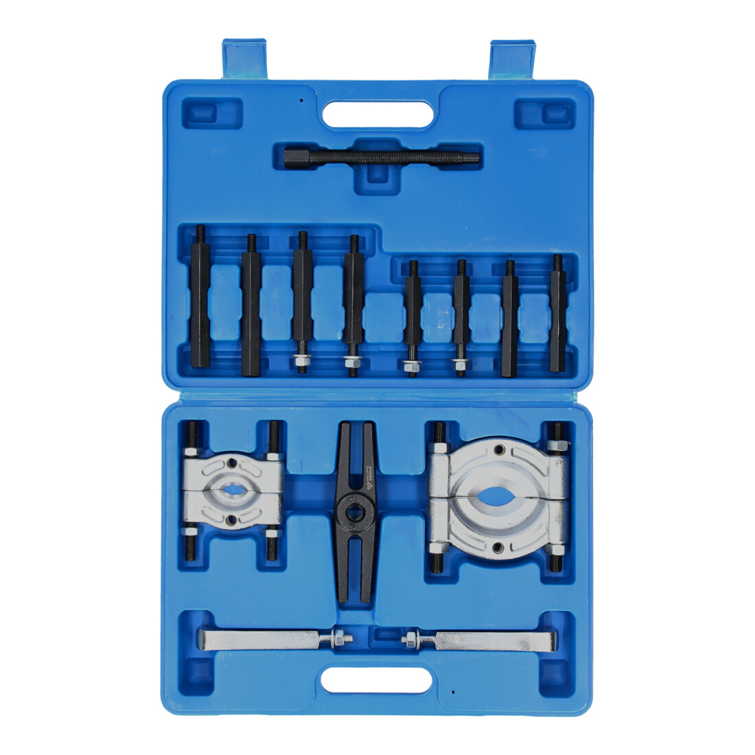 Brilliant Tools Kogellagertrekkerset met mes, 10-dlg