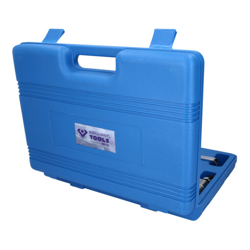Brilliant Tools Kogellagertrekkerset met mes, 10-dlg