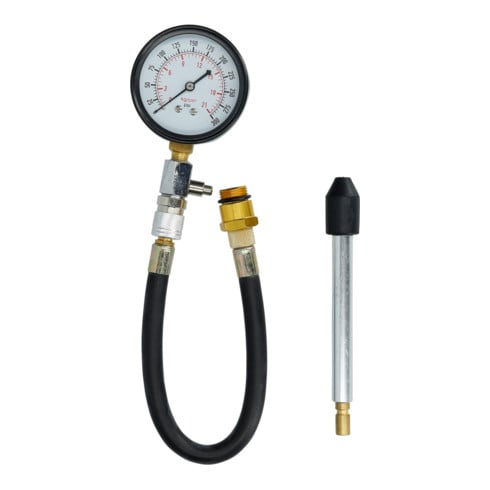 Brilliant Tools Kompressionstester-Satz für Benzin Motoren, 2-tlg