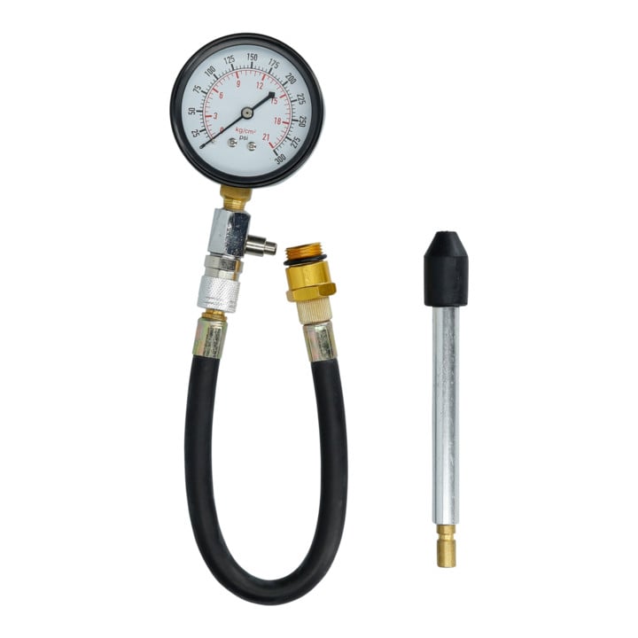 Brilliant Tools Kompressionstester-Satz für Benzin Motoren, 2-tlg