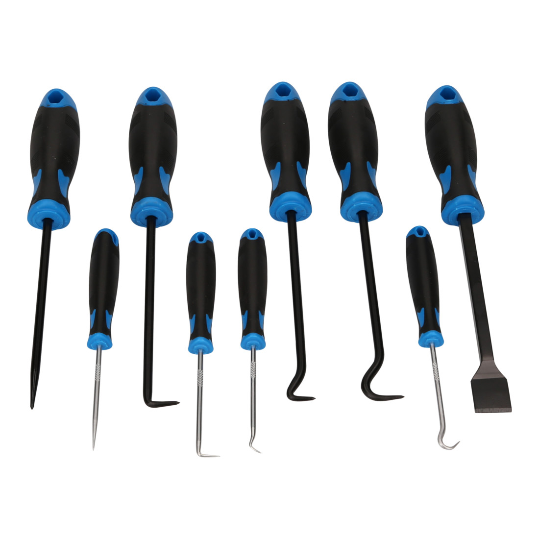 Brilliant Tools Krabbelhaak-gereedschapsset, 9-dlg.