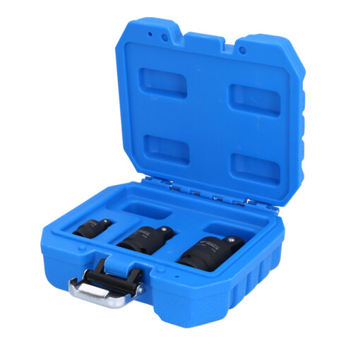 Brilliant Tools Kraft-kogelscharnier set 1/4" + 3/8" + 1/2", 3-dlg.