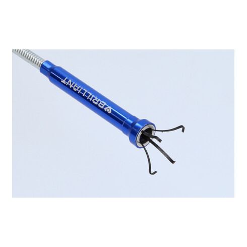 Brilliant Tools Krallengreifer mit Magnet und LED, starr