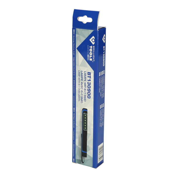 Brilliant Tools Lamp met 6+1 SMD