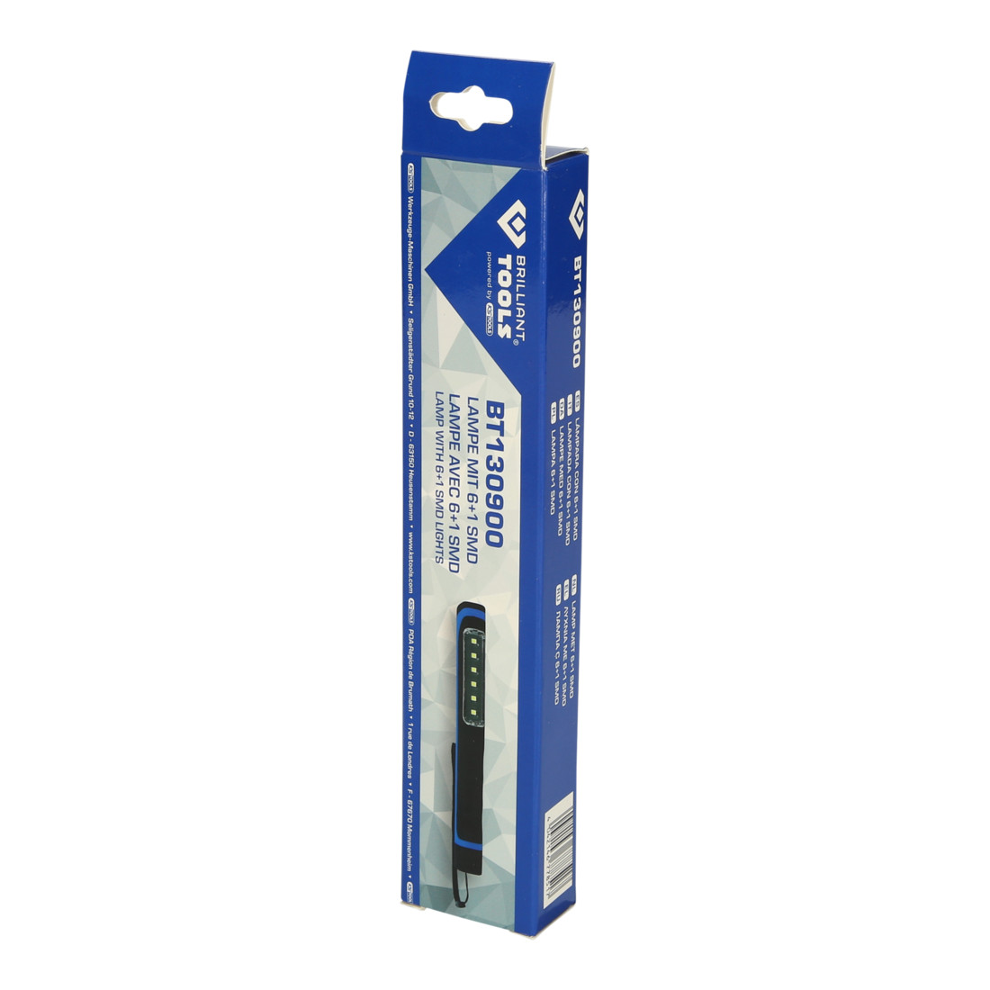Brilliant Tools Lamp met 6+1 SMD