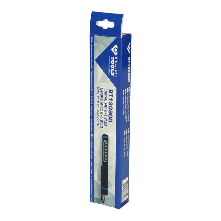 Brilliant Tools Lampe mit 6+1 SMD