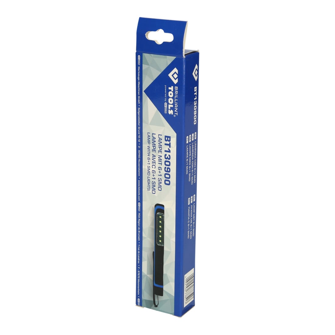 Brilliant Tools Lampe mit 6+1 SMD