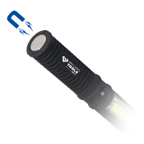 Brilliant Tools Lampe torche COB 2 en 1 display, 24 pcs