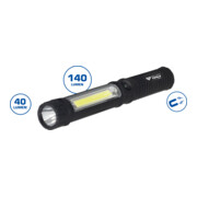 Brilliant Tools Lampe torche COB 2 en 1 display, 24 pcs-5