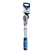 Brilliant Tools Leva a cricco telescopica 3/8" con testa flessibile (250 - 350mm)-2