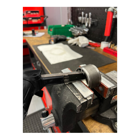 Brilliant Tools Luchtbandschuurmachine