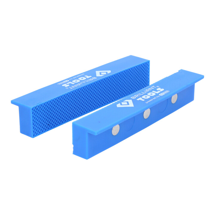 Brilliant Tools Mâchoires de étau avec structure, 2 pcs, plastique