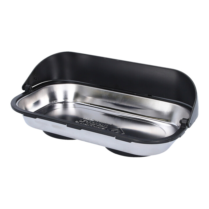 Brilliant Tools Magnetische tray / schaal van RVS met opvangframe 140 x 240 mm