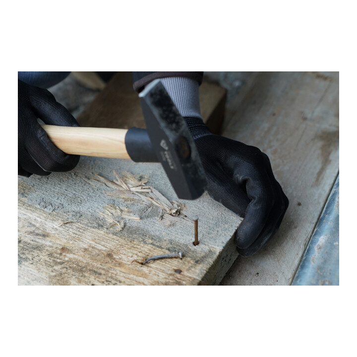 Brilliant Tools Marteau rivoir avec manche Hickory, 500 g