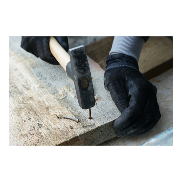 Brilliant Tools Marteau rivoir avec manche Hickory, 500 g
