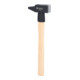 Brilliant Tools Martello per meccanica con manico in noce americano-2