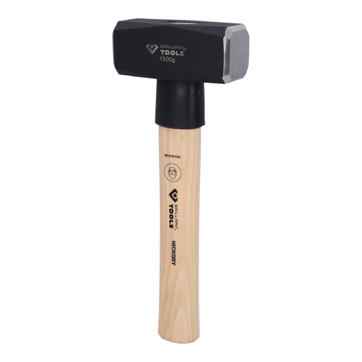 Brilliant Tools Massettes avec manche Hickory, 1 500 g