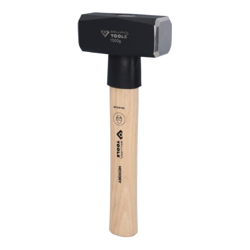 Brilliant Tools Marteau avec manche en hickory