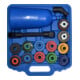 Brilliant Tools MASTER Olievultrechterset met draaibare hoekarm, 15-dlg.