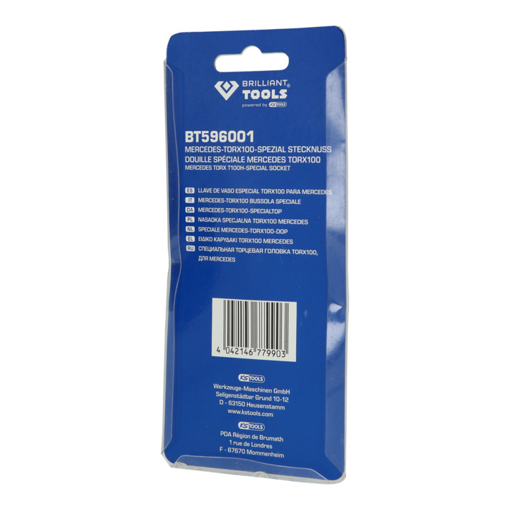 Brilliant Tools Mercedes-TX 100-Spezial Stecknuss