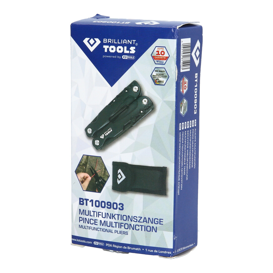 Brilliant Tools Mes en multifunctionele tang