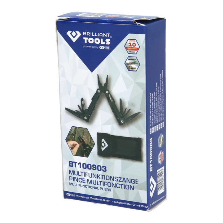 Brilliant Tools Messer und Multifunktionszange