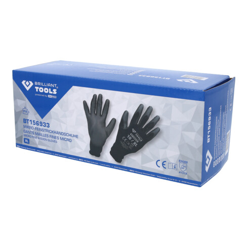 Brilliant Tools microfijngebreide handschoenen