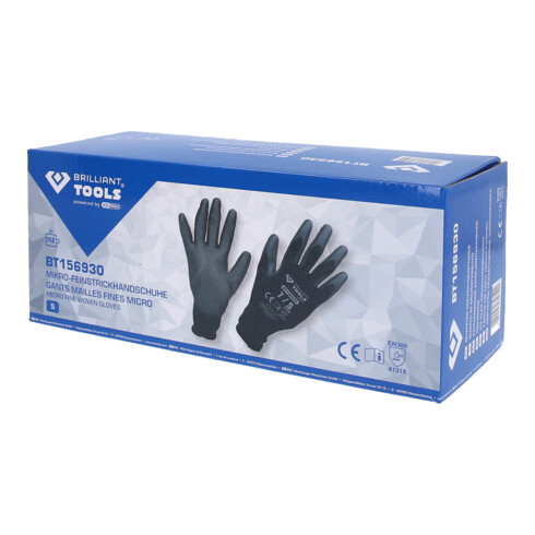 Brilliant Tools Mikro-Feinstrickhandschuhe