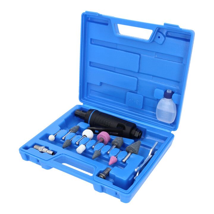 Brilliant Tools Mini Druckluft-Stabschleifer-Satz, 15-tlg