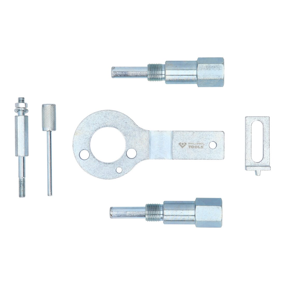 Brilliant Tools motor-instelgereedschapset voor Fiat, Opel, Alfa 1.9, 2.4 16V diesel
