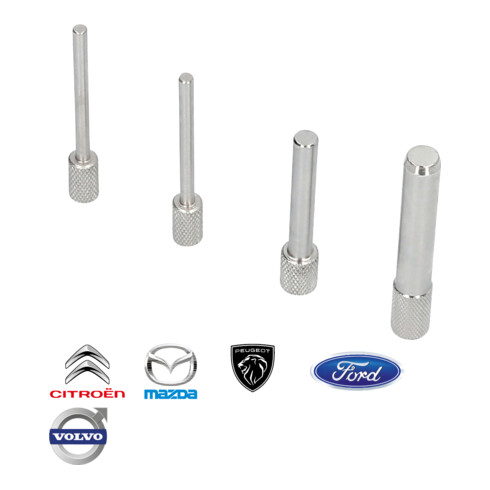 Brilliant Tools motor-instelgereedschapset voor Ford TDCi, PSA Hdl, Mazda D 1.4, 1.6