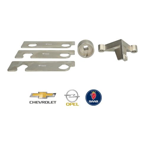 Brilliant Tools motor-instelgereedschapset voor Opel, Saab, Buick, Cadillac, Chevrolet 2.8, 3.6 V6