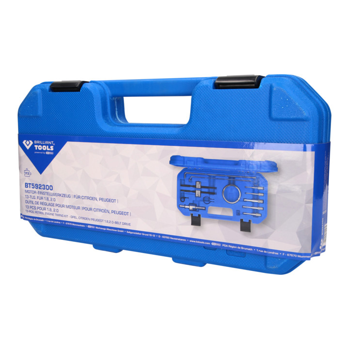 Brilliant Tools motor-instelgereedschapset voor PSA 1.8, 2.0 16V benzine