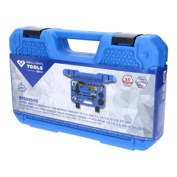 Brilliant Tools motor-instelgereedschapset voor Renault, Opel, Nissan