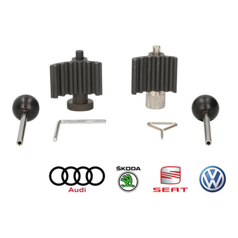 Brilliant Tools motor-instelgereedschapset voor VAG 1.4, 1.6, 1.9, 2.0 SDI, TDI