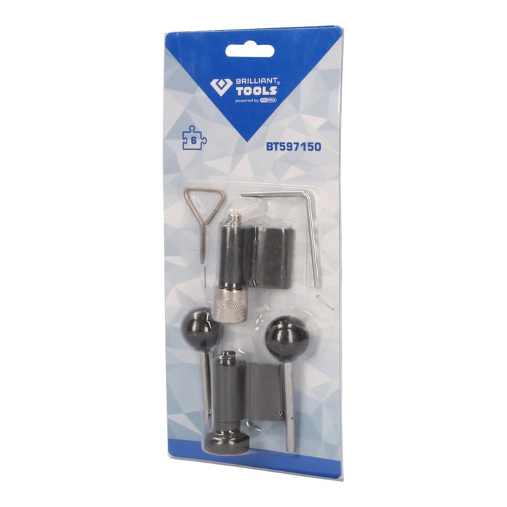 Brilliant Tools motor-instelgereedschapset voor VAG 1.4, 1.6, 1.9, 2.0 SDI, TDI