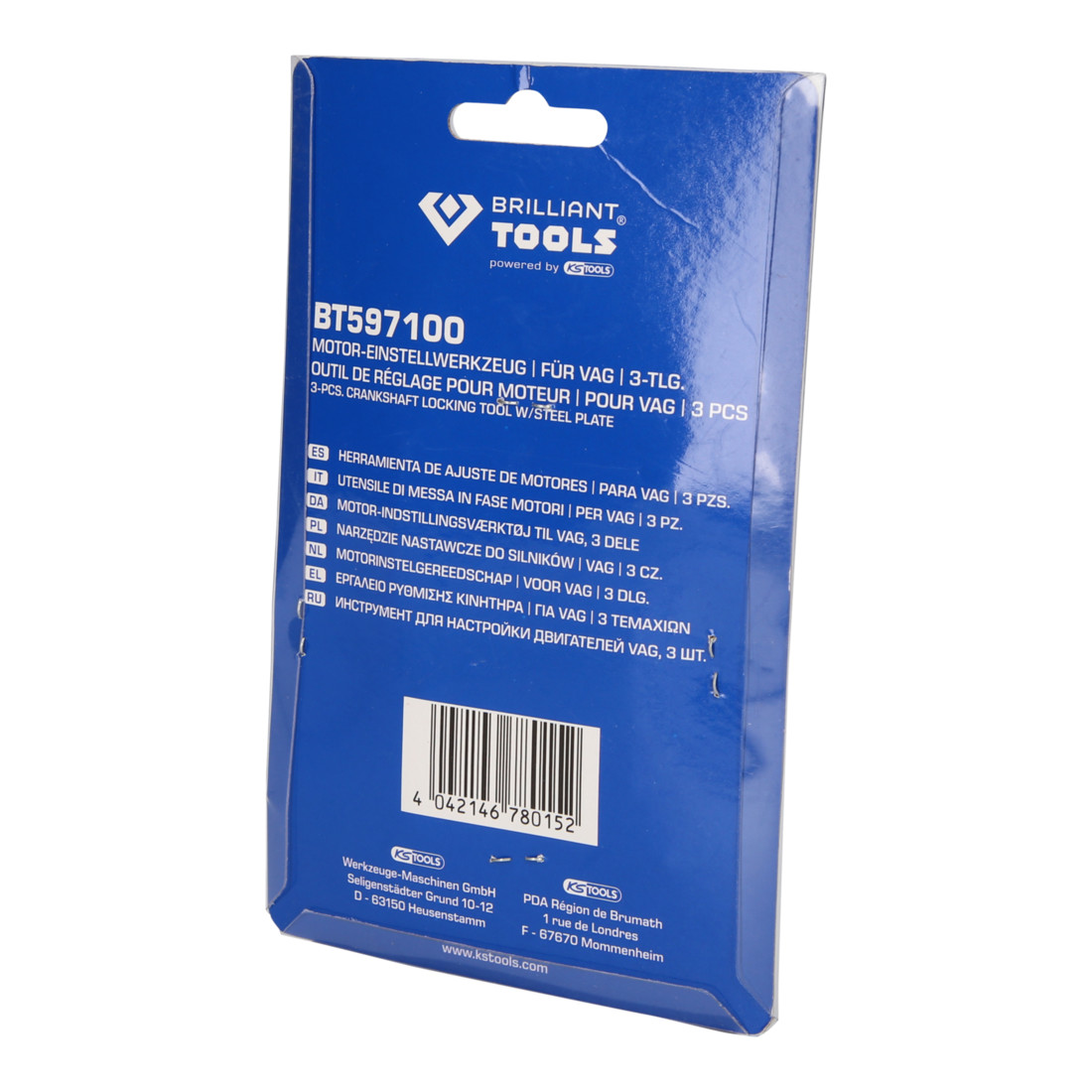 Brilliant Tools motor-instelgereedschapset voor VAG