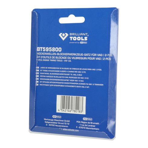 Brilliant Tools motor-instelgereedschapset voor Volkswagen 1.2