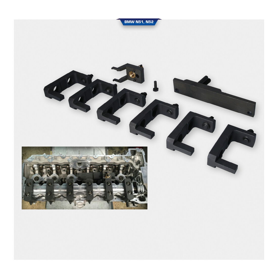 Brilliant Tools Nokkenaslagerdekselgereedschap voor BMW N51, N52
