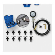 Brilliant Tools Öldruktesterset, 12-dlg.