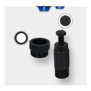 Brilliant Tools Outil de fixation pour roue de pompe à injection pour BMW