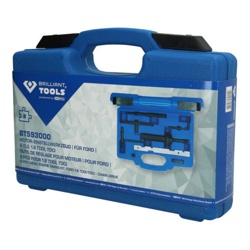 Brilliant Tools Outil de réglage de moteur pour Ford 1.8 TDDI, TDCI