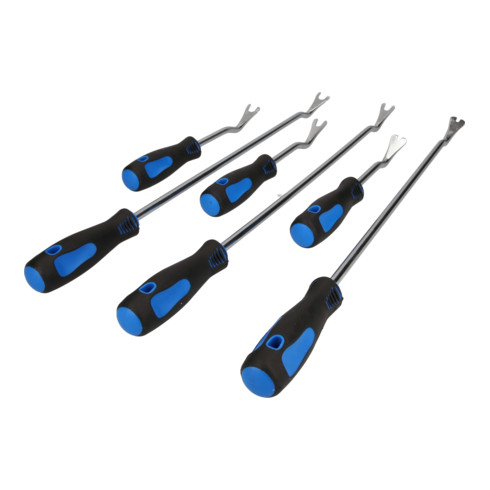 Brilliant Tools Outils pour dégrafer les clips d’habillage, 6 pcs
