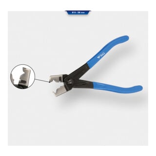 Brilliant Tools Pince à collier, forgée