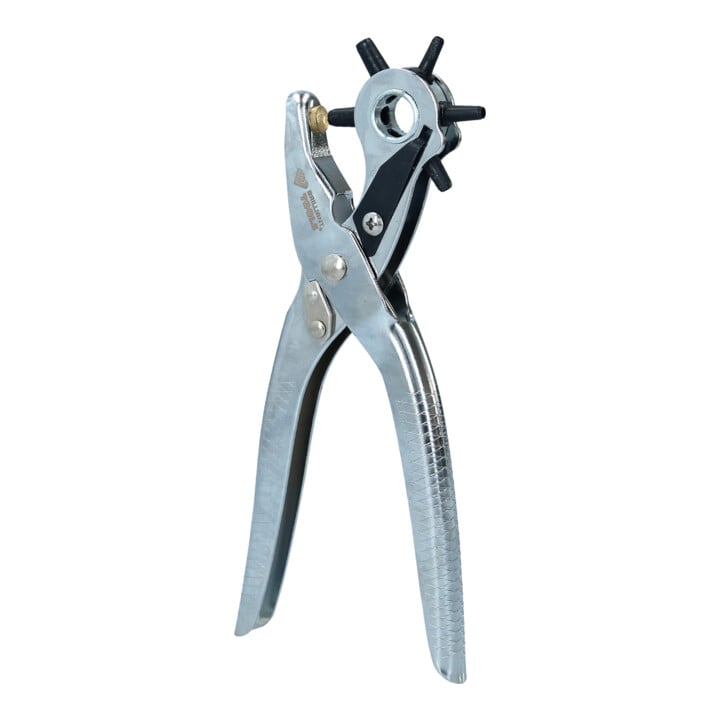 Brilliant Tools Pince revolver emporte - pièce, Ø 2, 5 - 3, 0 - 3, 5 - 4, 0 - 4, 5 - 5, 0 mm